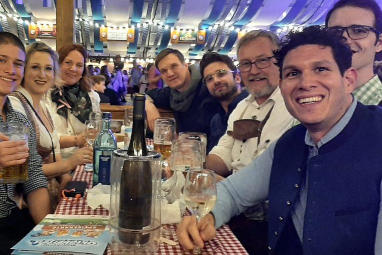 Abax Team auf dem Oktoberfest